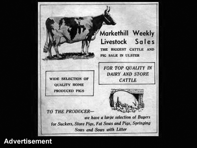 Markethill postcard.