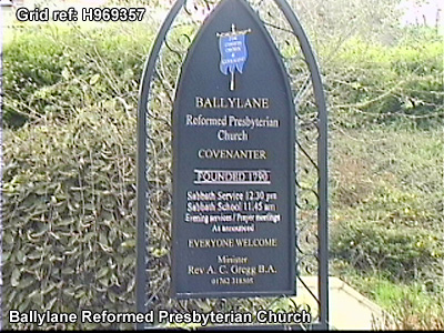 Photo of Ballylane Reformed Presbyterian Church.