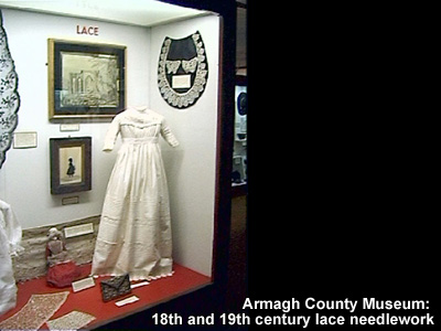 Needlework in Armagh County Museum.