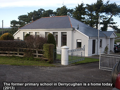 Photo of the site of the old school.