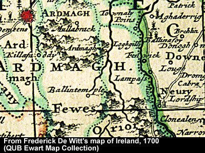 Map of 1700
