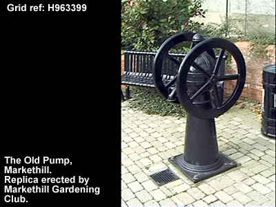 Replica of the old pump in Markethill.