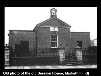 Old photo of Markethill Session House.