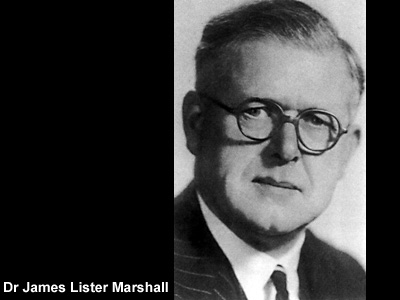 Dr James Lister Marshall.