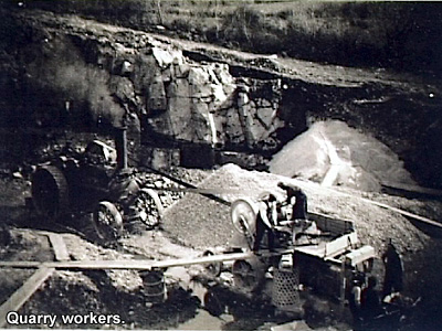 Quarry workers.