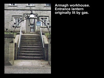 Entrance to the workhouse in Armagh.