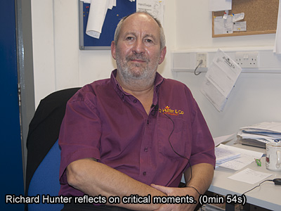 Photo of Richard Hunter, 2013.