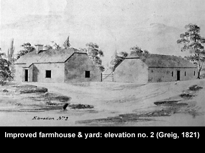 Illustration for cottages and farmhouses